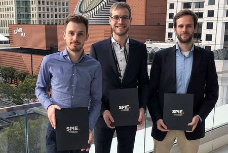 Best Student Paper Awards für (v.l.) Tobias Heuermann, Michael Müller und Henning Stark